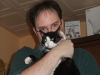 Loenni mit Katze